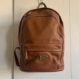 Michael Kors Pebbled Leather Backpack